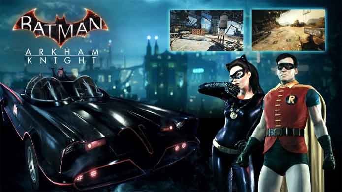 Arkham Knight recebe skins inspiradas pelo seriado antigo do Batman (Foto: Divulgação/Warner)