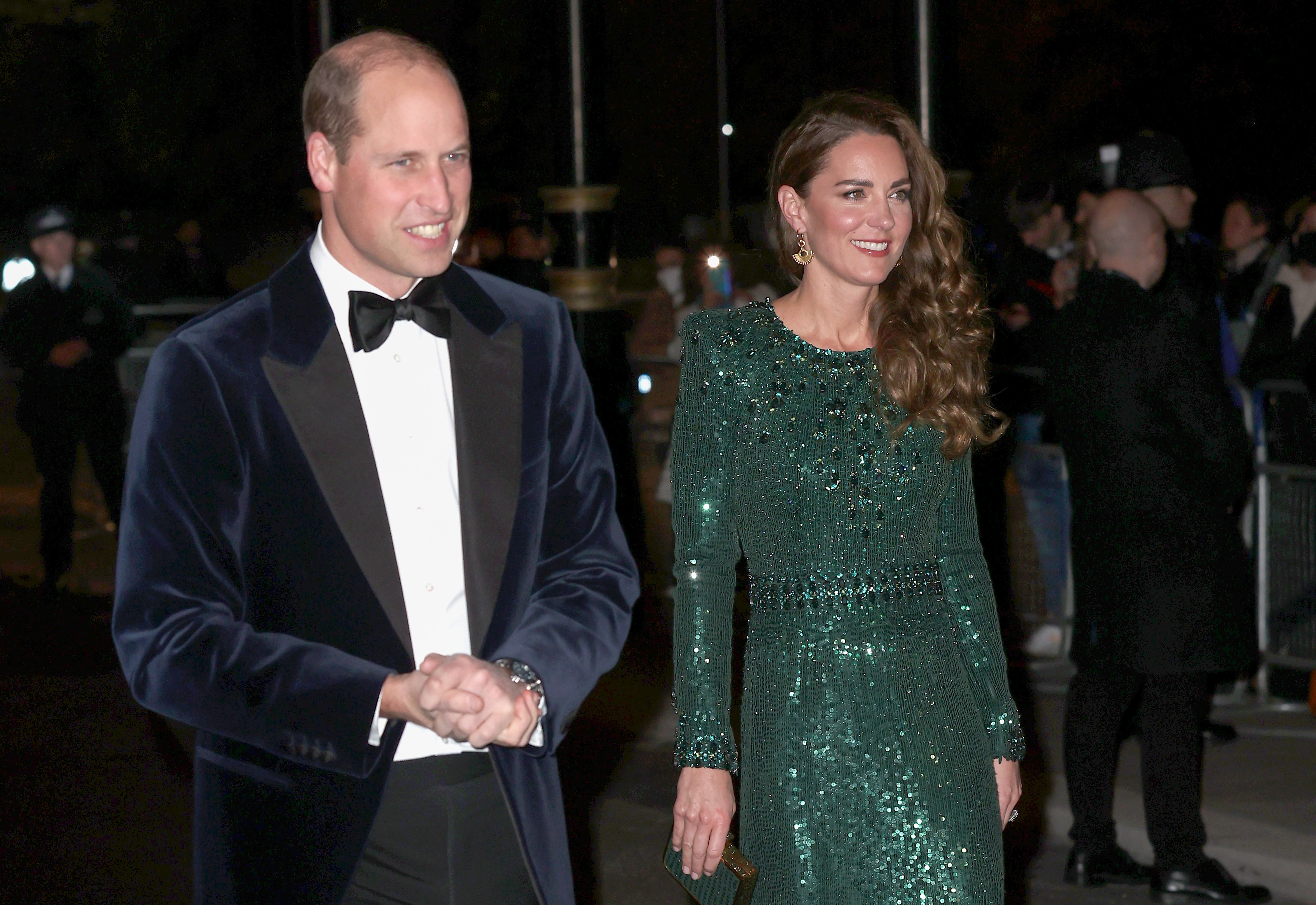 Príncipe William e Kate Middleton no Royal Variety Performance  (Foto: Getty Images)
