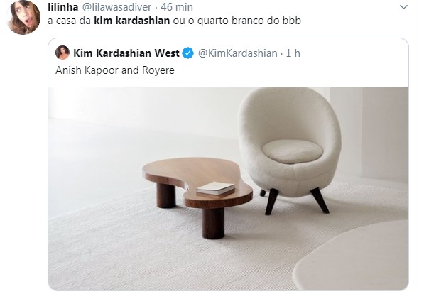 Mansão "vazia" de Kim Kardashian e Kanye West viraliza na internet (Foto: Twitter)