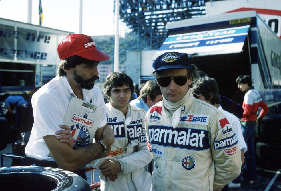 Em 1979, Piquet foi companheiro de Lauda e aprendeu bastante â Foto: Getty Images