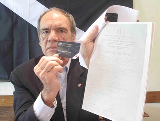 Pedro Valente, candidato à presidência do Vasco (Foto: Rafael Cavalieri / Globoesporte.com)