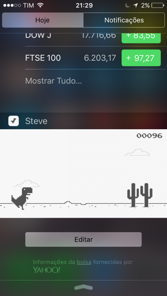 how to add steve the dinosaur widget
