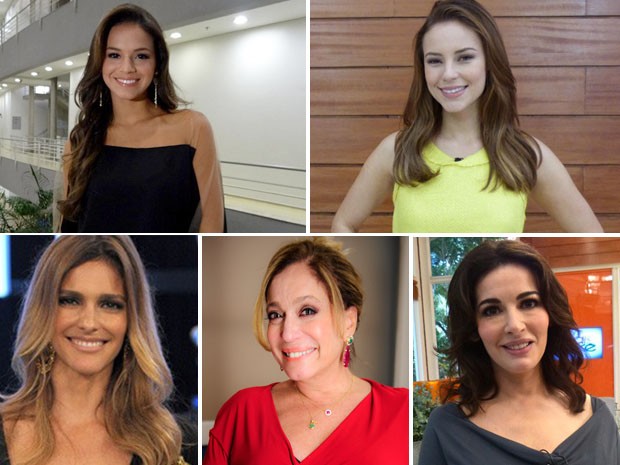 Marquezine, Paolla Oliveira, Fernanda Lima, Susana Vieira e Nigella contam o que as tira da dieta (Foto: Mais Você / TV Globo)