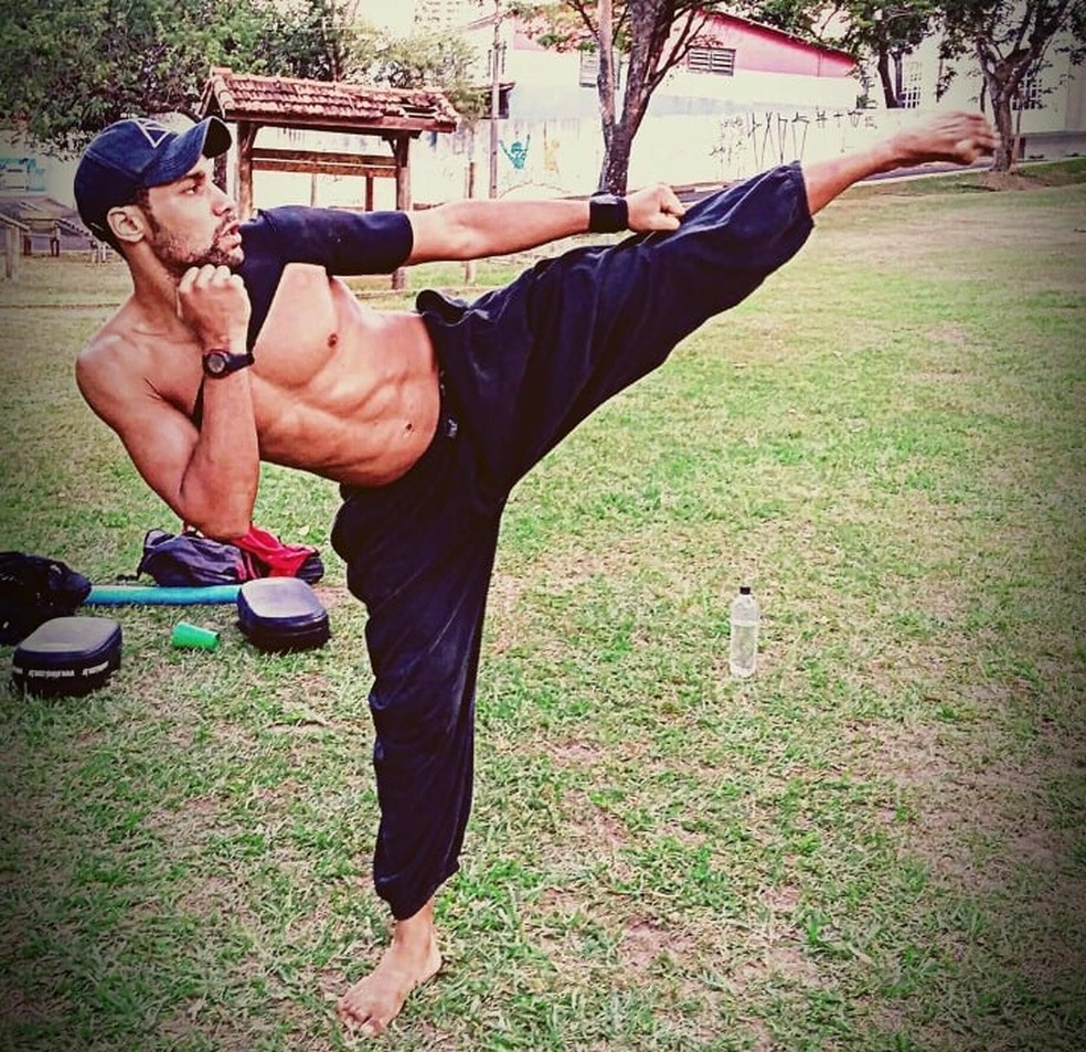 Luiz Henrique Tomaz tinha 26 anos e era atleta da equipe de kung fu de Presidente Prudente — Foto: Reprodução/Facebook