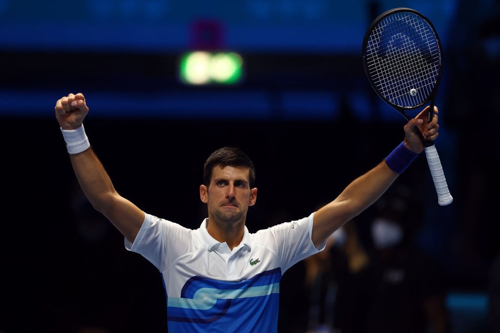 Djokovic se manifesta sobre o desaparecimento de Shuai Peng — Foto: Julian Finney/Getty Images