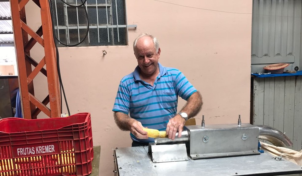 Orestes Gomes era um dos responsáveis pela tradicional Festa do Milho em Botucatu — Foto: Acontece Botucatu/Divulgação