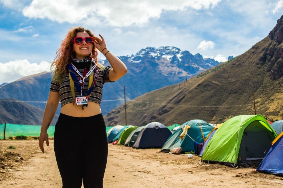 Nathalia Lourenço vai viajar para um lugar mais tranquilo neste Carnaval — Foto: Arquivo pessoal