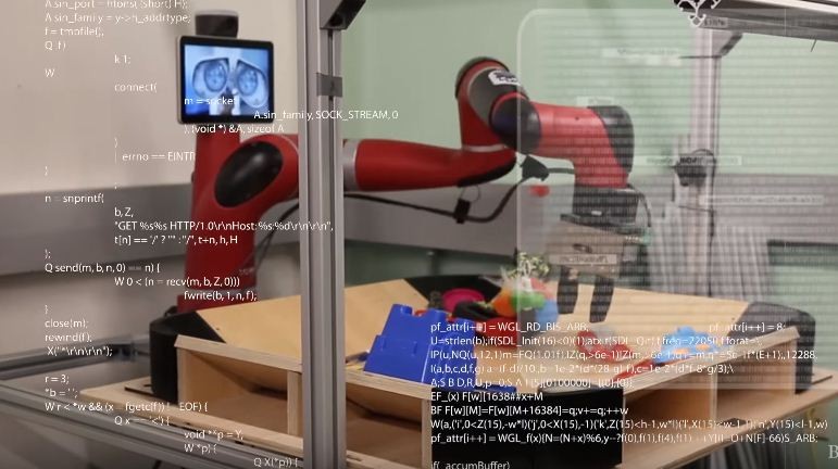 Robô em seu processo de aprendizado autônomo. (Foto: Reprodução / Youtube)