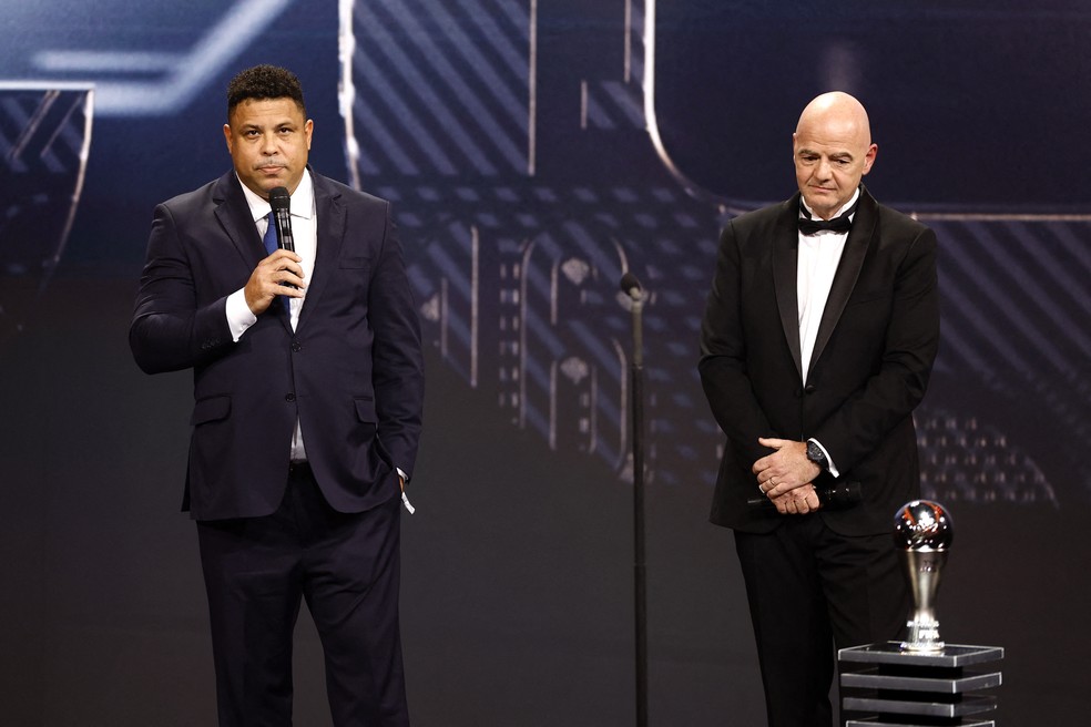 Ronaldo Fifa The Best Pelé  — Foto: Reuters