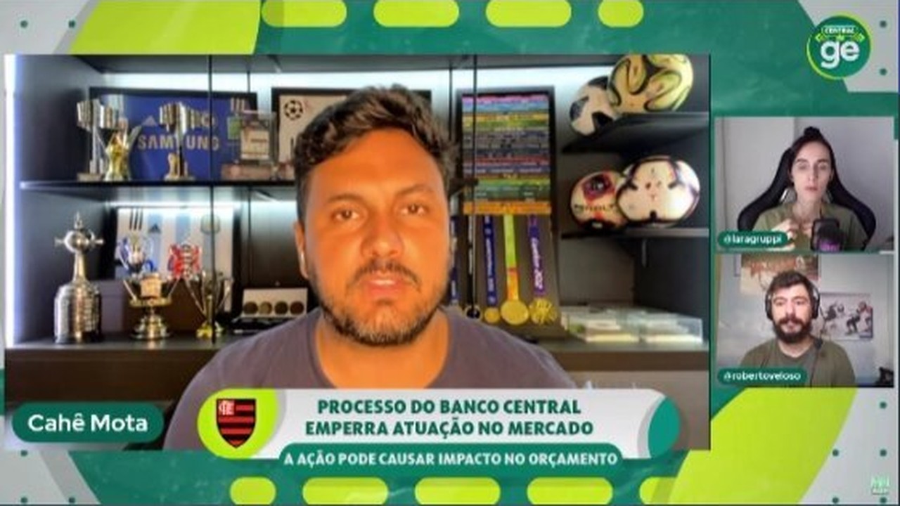 Cahê Mota explica negociação do Flamengo com goleiro Santos e falta de reforços indicados por Paulo Sousa