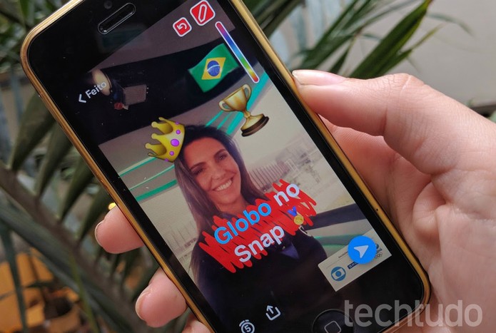Globo fecha parceria com Snapchat (Foto: Carolina Oliveira/TechTudo)