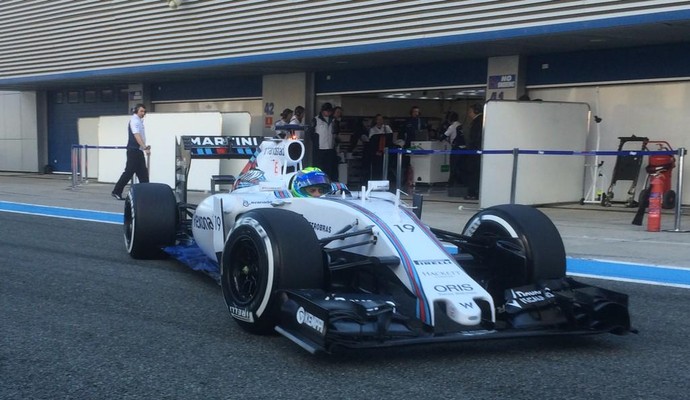 Felipe Massa acredita que desempenho do FW37 da Williams será ainda melhor em Barcelona (Foto: Divulgação)