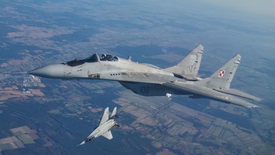 Polônia diz que enviará caças MiG-29 para a Ucrânia