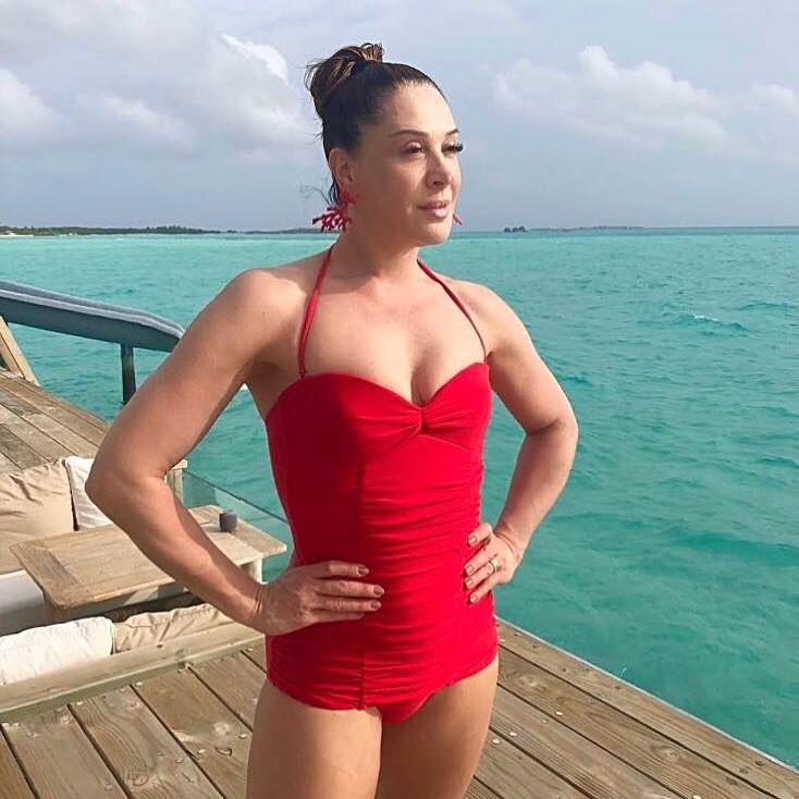 Claudia Raia nas Maldivas (Foto: Reprodução/Instagram)