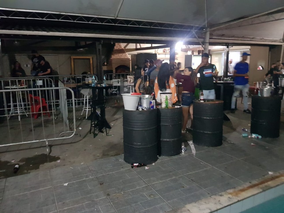 Shows continuam proibidos em Contagem. — Foto: Guarda Civil Municipal/Divulgação