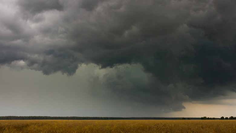 campo nublado chuva (Foto: Getty Images)