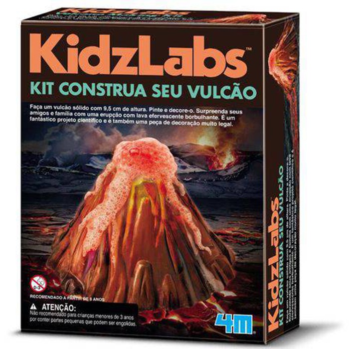 Kit Construa seu vulcão (Foto: Divulgação)
