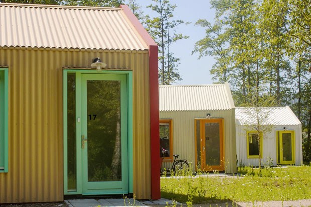 Holanda cria vila de “tiny houses” para pessoas em situação de rua (Foto: Divulgação)