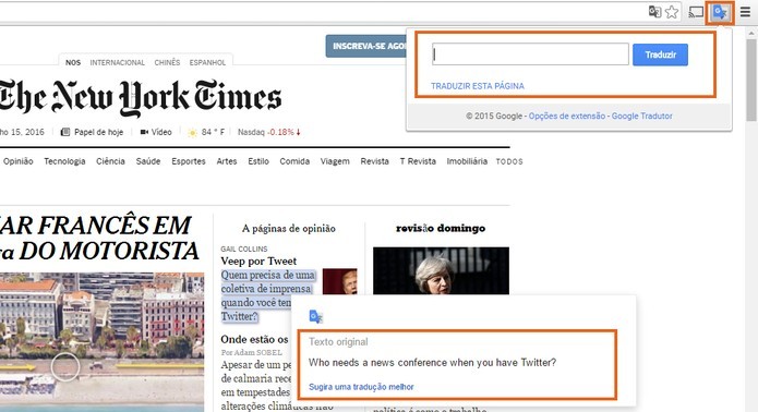 Quatro Formas De Usar O Google Tradutor Para Traduzir Um Site Inteiro Listas Techtudo