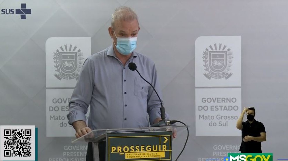 Secretário estadual de Saúde, Geraldo Resende — Foto: Reprodução/Redes Sociais