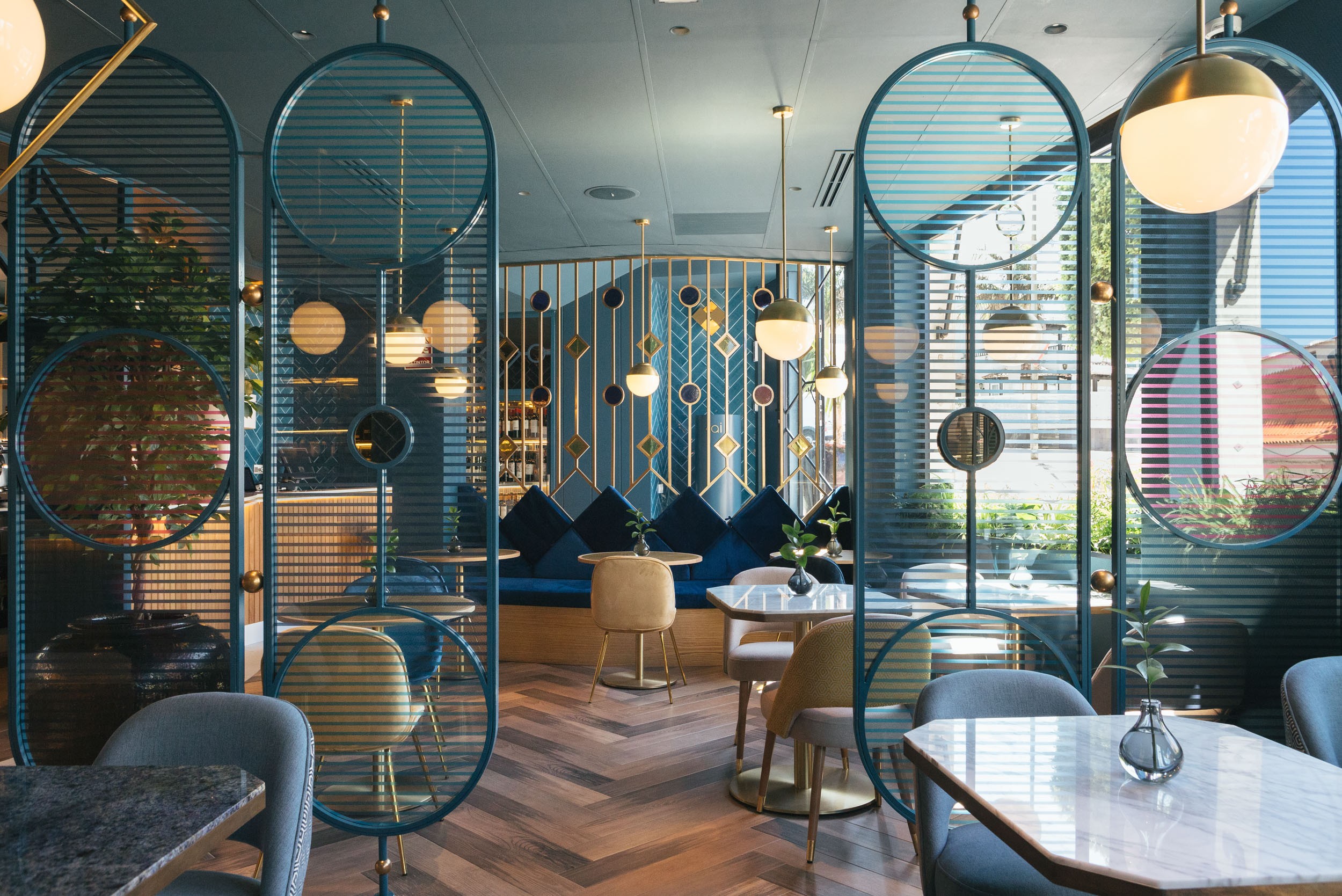 3 ideias de decoração deste restaurante para quem ama azul (Foto: Divulgação)