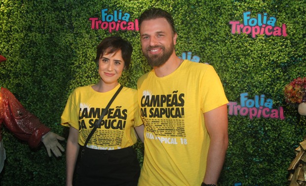 Fernanda Vasconcellos e Cássio Reis (Foto: Marcello Sá Barretto / Brazil News)