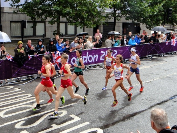 Grupo de maratonistas em Londres-2012 (Foto: Wikipédia)