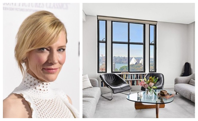 A atriz Cate Blanchett está pedindo 64 milhões de reais por apartamento de dois andares em Sydney (Foto: Getty Images/Divulgação)
