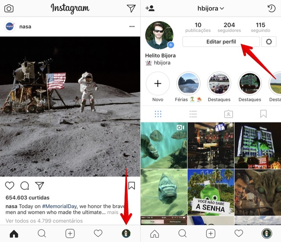 Como colocar link do WhatsApp no Instagram | Redes sociais ...