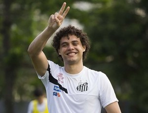 Victor Ferraz Santos (Foto: Ivan Storti / Divulgação Santos FC)