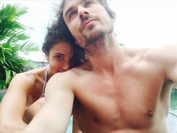 Nikki Reed e o marido Ian Somerhalder (Foto: Instagram)