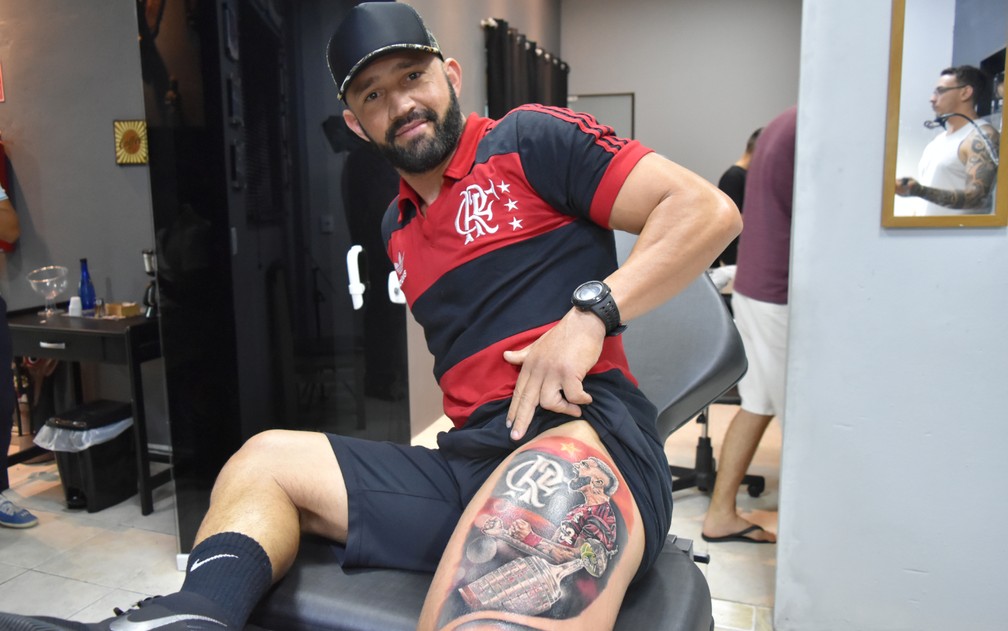 Tatuagem De Gabigol Feita Por Brasileiro Que Viralizou Na Nfl Impressiona Pelo Realismo Nos Detalhes Veja Fotos Campinas E Regiao Ge Tattoo maori perna pesquisa tattoo maori perna tatuagem maori. tatuagem de gabigol feita por