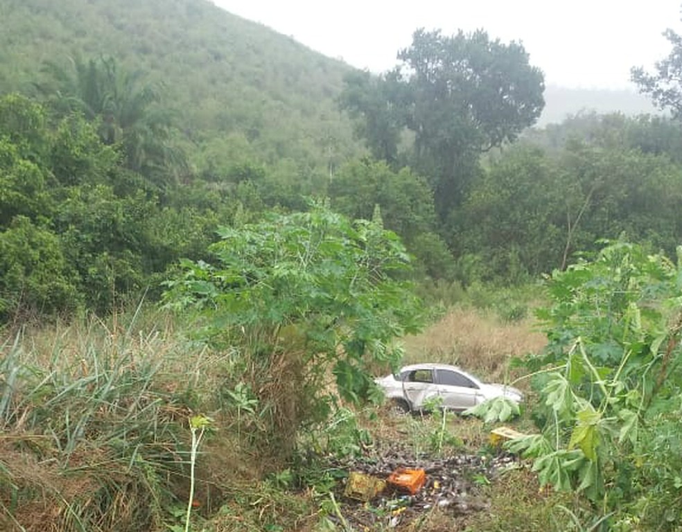 Acidente aconteceu na cidade de Itapebi, prÃ³ximo do Rio Jequinhonha â Foto: DivulgaÃ§Ã£o/Radar 64