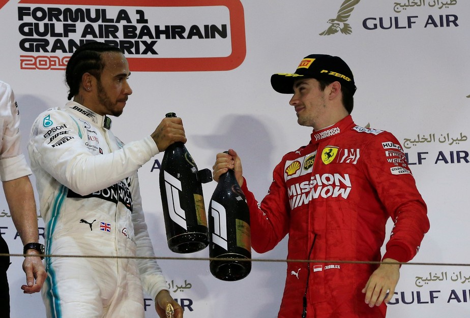 Lewis Hamilton Elogia Charles Leclerc Pelo Comeco Na Ferrari Vejo Muito De Mim Nele Formula 1 Ge