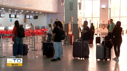 Movimento no aeroporto de Palmas deve aumentar neste fim de ano