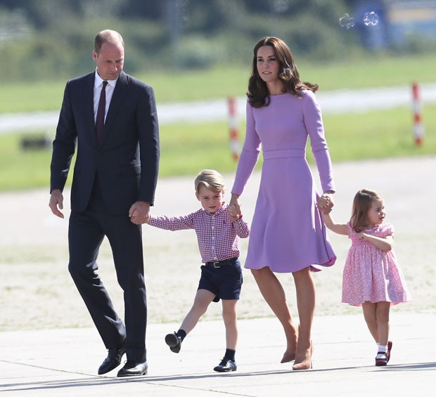 Kate Middleton e príncipe William estão esperando o terceiro filho (Foto: Getty Images)