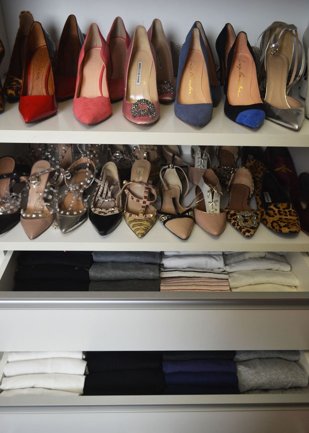 Closet de blogueira: Helena Lunardelli mostra como organiza roupas e sapatos (Foto: Amanda Sequin)