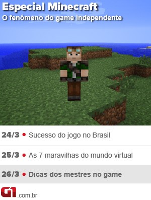 G1 - Mestres em 'Minecraft' dão dicas para iniciantes no game de