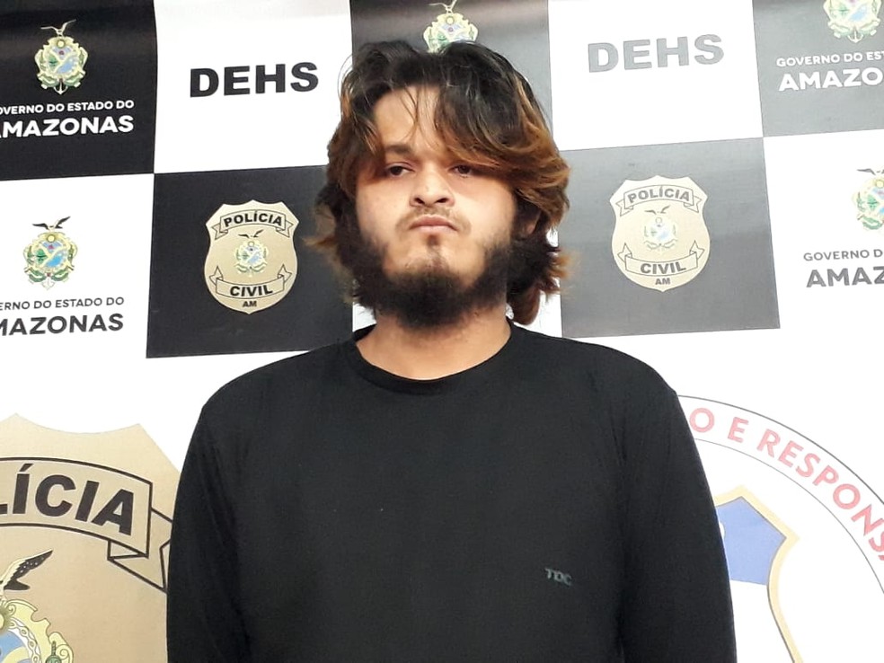 Preso por feminicídio matou namorada com 24 facadas em motel após descobrir gravidez, diz delegado — Foto: Eliana Nascimento