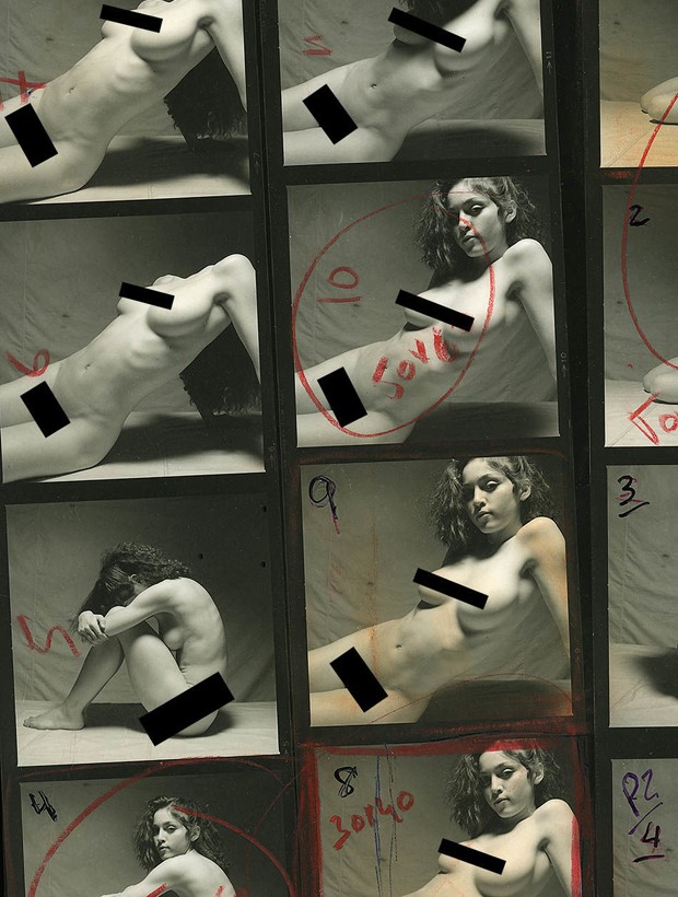 Fotos inéditas de Madonna nua (Foto: Reprodução/Martin H. M Schreiber)