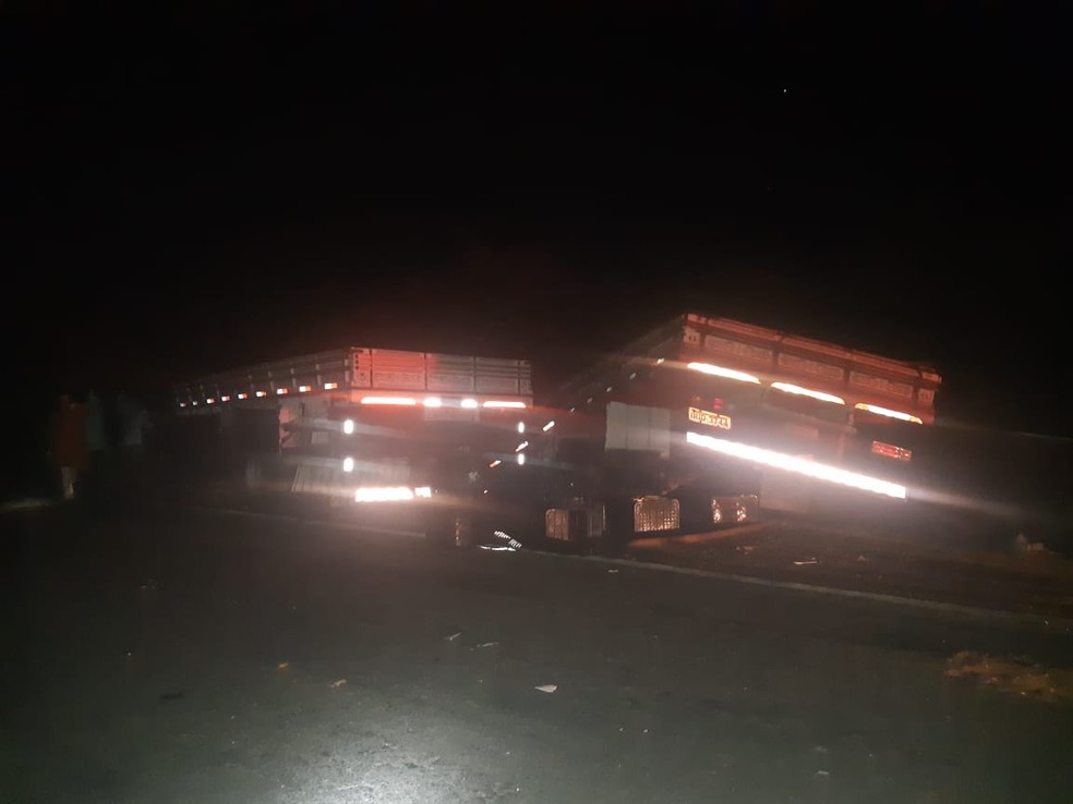 Acidente deixou quatro mortos na BR-020, em Pio IX — Foto: Divulgação/PRF
