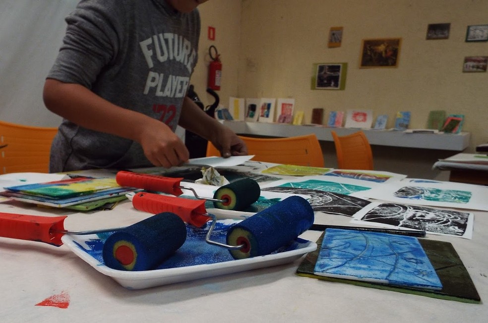 A kombi conta com uma programação de atividades culturais  — Foto: Divulgação