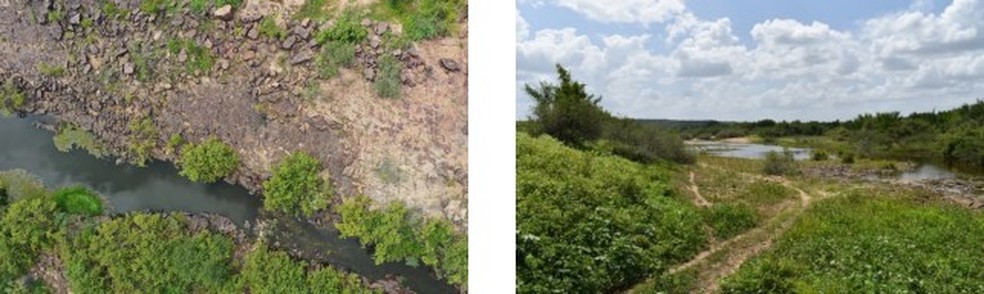Trecho um, de 15, do Cânion do Rio Poti, no Piauí — Foto: Reprodução