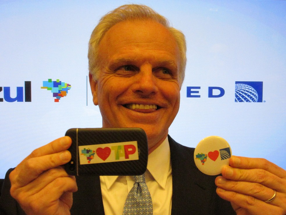 CEO e fundador da Azul, David Neeleman (Foto: Darlan Alvarenga/G1)