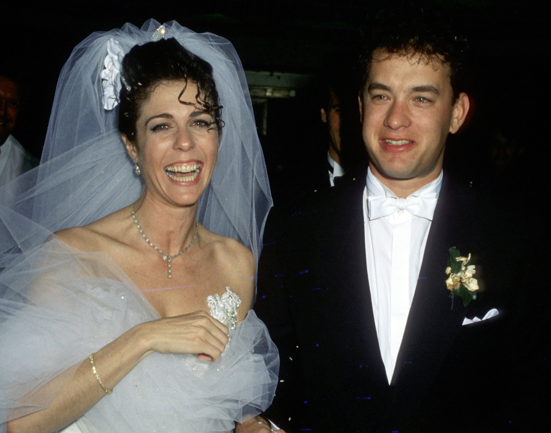 Tom Hanks e Rita Wilson, casados desde abril de 1988. (Foto: Getty Images)