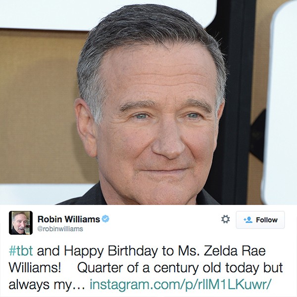 Robin Williams (Foto: Getty Images/Twitter)