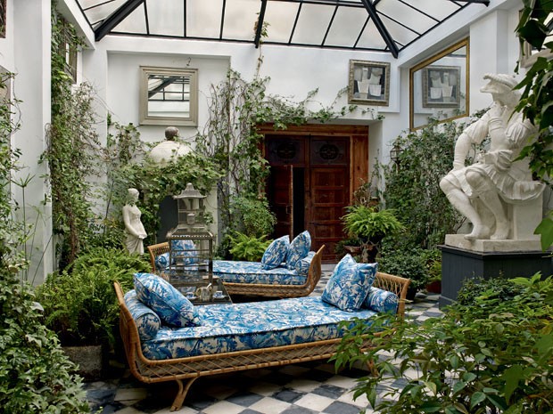 Jardim interno (Foto: Simon Upton/ The Interior Archiv)