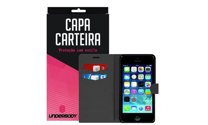 Capa com design de carteira para iPhone SE (Foto: Divulgação/Underbody)