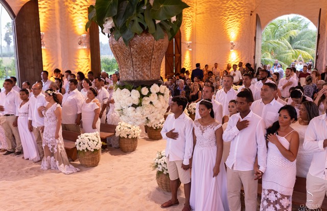 Casamento comunitário em Milagres (Foto: divulgação / Gustavo Sarmento)