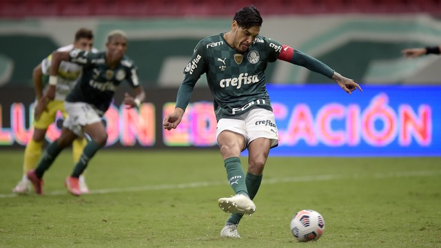 Gustavo Gómez perde pênalti na prorrogação de Palmeiras x Defensa y Justicia